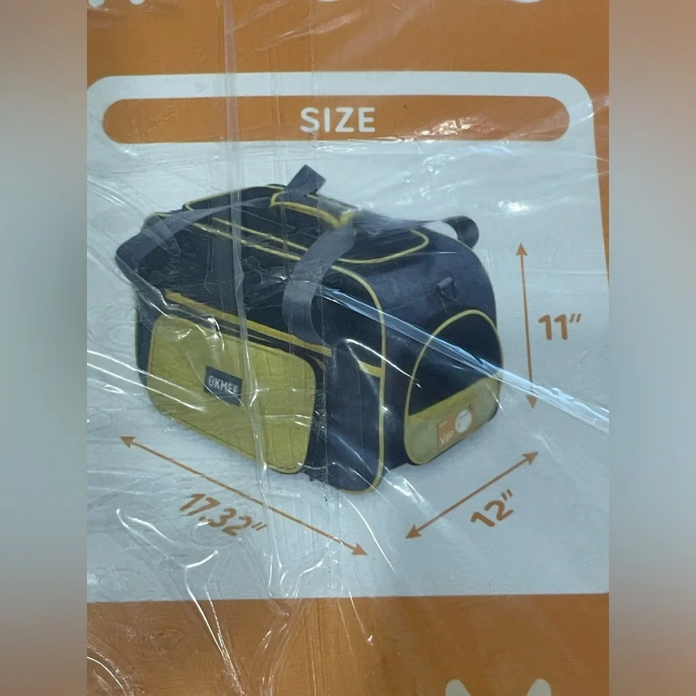 OKMEE Portable pet carrier for small & medium cats, dog puppies.